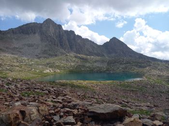 Tocht Stappen Isola - Tête Mercière et Lacs de terre rouge 24.8.24 - Photo