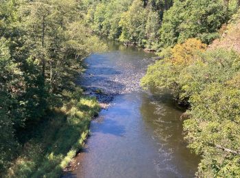 Randonnée Marche Châteauneuf-les-Bains - Gorges de la sioule  - Photo