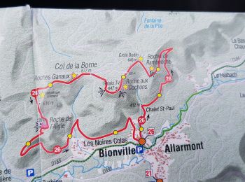 Tour Wandern Allarmont - Balades féeriques des roches - Photo