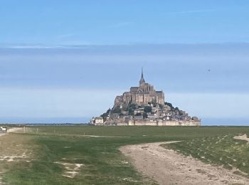 Randonnée Marche Pontorson - Le Mont saint Michel  - Photo