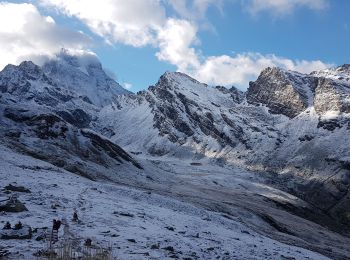 Tocht Stappen Abriès-Ristolas - Tour du Viso J2 - Ref. du Viso - Rif. Giacoletti  - Photo