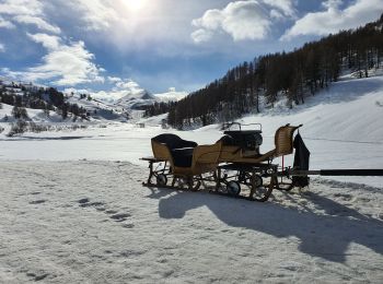 Excursión Raquetas de nieve Vars - Fontbonne - Col de Vars A/R - Photo