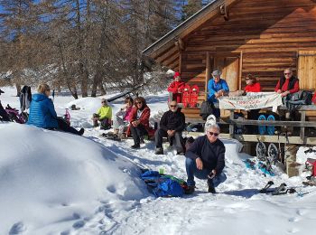 Tocht Sneeuwschoenen Roubion - PIN POURRI - Photo