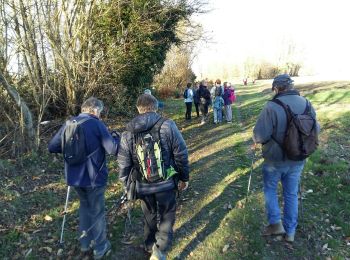 Tocht Stappen Ger - GER la galette de ses reines et rois le 4/01/2023  