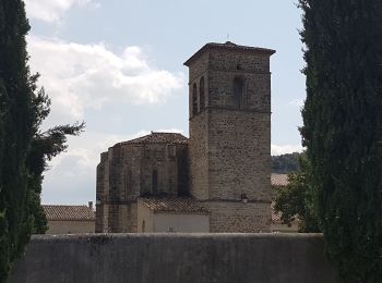 Randonnée Marche Vailhan - Vaihan - Vierge de l'Assomption - Tour de Castelas - Photo