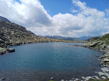 Randonnée Marche Valmeinier - col des Marches - col de la roche du lac  - Photo