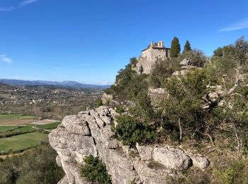 Excursión Senderismo Les Vans - Corniche chassezac ermitage st Eugène  - Photo