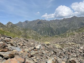 Tocht Stappen Auzat - Tour des lacs - Sarroucanes - Photo