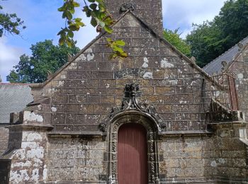 Trail Nordic walking Dirinon - chapelle Saint-Jean le long de la rivière - Photo