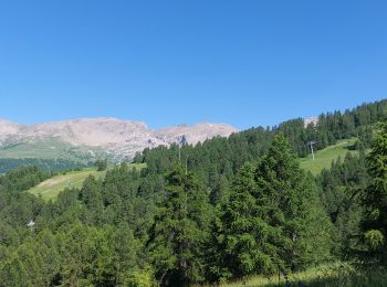 Randonnée Marche Enchastrayes - PETIT TOUR A SUPER-SAUZE - Photo