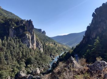 Randonnée Canoë - kayak Gorges du Tarn Causses - GR60 jour 8 Les Vignes - Photo