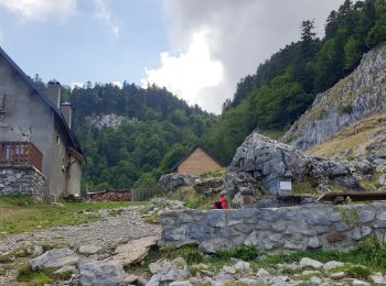 Trail Walking Sengouagnet - LARREIX à CAGIRE - Rando avec Léo 5ans - Photo