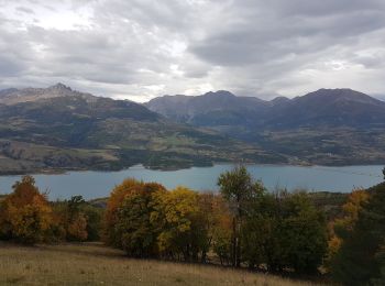 Trail Mountain bike Le Sauze-du-Lac - Savines - Pierre Arnoux - Pontis - Gineste - Photo