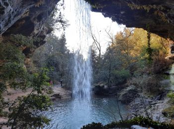 Trail Walking Vernon -  Tétines de  Vernon -Cascade de Baumicou 16km. - Photo