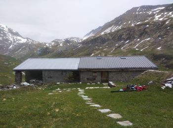 Excursión Esquí de fondo Bourg-Saint-Maurice - autour du lac de Mya - Photo