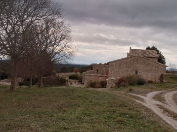 Percorso Marcia Saint-Martin-de-Brômes - Saint Martin de brome. la draille de la partie. peire amare  - Photo