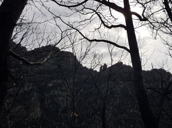 Excursión Marcha nórdica Colombières-sur-Orb - Gorges de Colombières  - Photo