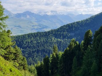 Trail Walking La Plagne-Tarentaise - La Plagne Village Le Dou du Praz La Plagne centre - Photo