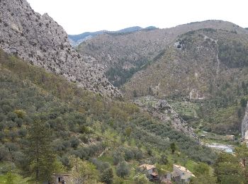 Randonnée Marche Entrevaux - Bay - Photo