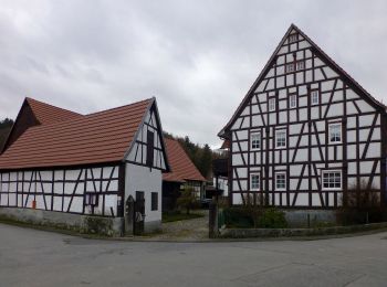 Randonnée A pied Rimbach - Rundwanderweg Rimbach Mitlechtern Im Dorf 5: Kreiswald-Weg - Photo