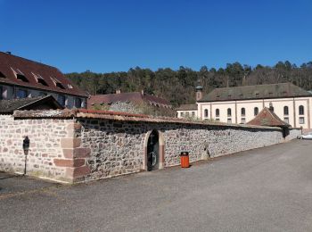 Randonnée Marche Gueberschwihr - couvent St Marc - Photo