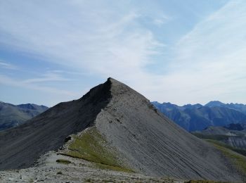 Tocht Stappen Péone - Le Mont Mounier départ du col de l'Espaul - Photo