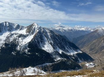 Randonnée Raquettes à neige Isola - Moravachère Cîme ouest - Photo