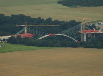 Tocht Te voet Velemín - [Z] Lovosice - Lovoš - Photo