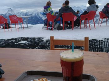 Tocht Ski randonnée Puy-Saint-Pierre - prorel picon bière tarte aux citrons  - Photo