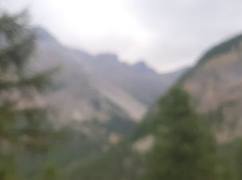 Percorso Marcia Uvernet-Fours - UVERNET.  Bayasse,  tour de la pierre éclatée o - Photo