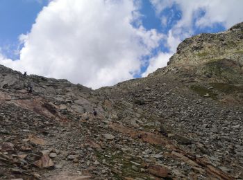 Randonnée Marche Saint-Rhémy-en-Bosses - col du St Bernard  - Photo