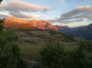 Randonnée Marche Le Sauze-du-Lac - AR col de Pontis 161121 - Photo