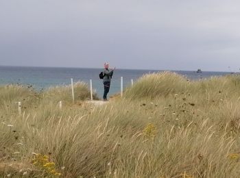 Tocht Stappen Lampaul-Ploudalmézeau - plage des 3 moutons 1023 - Photo