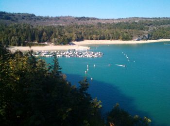 Randonnée Marche La Tour-du-Meix - Lac de vouglans 