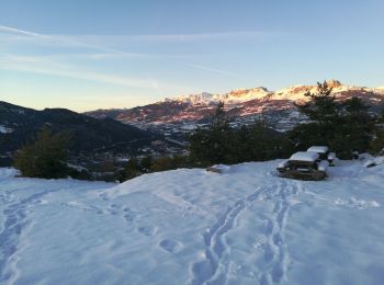 Randonnée Marche Le Sauze-du-Lac - Balcons du lac 131221 - Photo