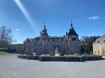 Randonnée Marche Clavier - Pailhe - Château de Modave - Photo