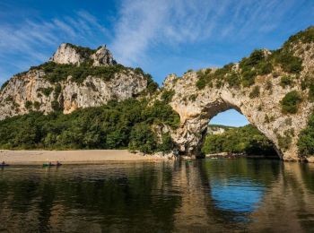 Tocht Stappen Vallon-Pont-d'Arc - 2023-01-26_19h32m30_Chames Pont d_Arc 8,5km.gpx.xml - Photo