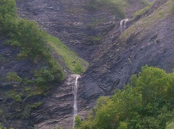 Tour Wandern Les Avanchers-Valmorel - Valmorel Altispace Les cascades PrarionD retour - Photo