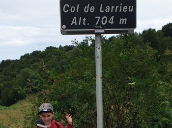 Tour Wandern Estadens - COL de LARRIEU avec Léo - Photo