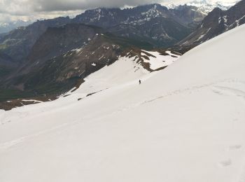 Trail Touring skiing Valloire - Tricotage pic blanc du Galibier, petit Galibier ouest.. - Photo