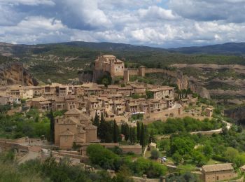 Trail Walking Alquézar - ALQUEZAR boucle par passerelles et abrigo de regacens - Photo