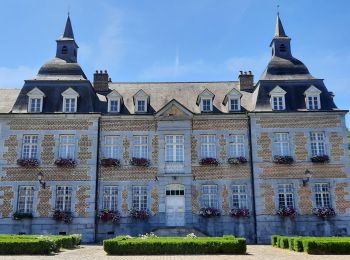 Tour Wandern Fumay - Fumay les Ardoisieres  - Photo