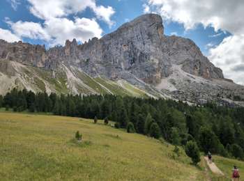 Percorso Marcia San Martino in Badia - Vom Würzjoch um dem Peitlerkofe - Photo
