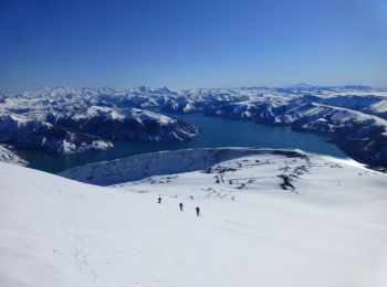 Trail Touring skiing Antuco - Volcan Antuco - Photo