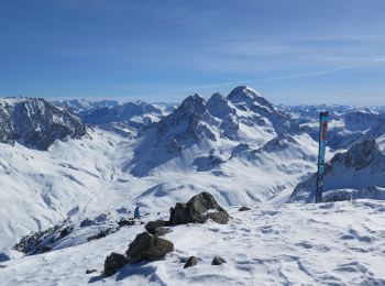 Randonnée Ski de randonnée Modane - Pointe des Sarrasins à ski - Photo