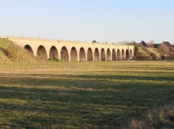 Tour Wandern Vineuil - Vineuil le viaduc via la Noue Château de Ménard  - Photo