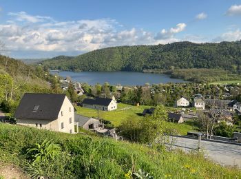 Percorso Marcia Chambon-sur-Lac - Tour du Lac de Chambon - Ruines de Varennes - Photo