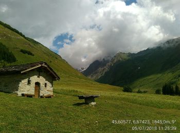 Tour Wandern La Plagne-Tarentaise - F73 Beaufortain J4 Presset Saint Guérin - Photo