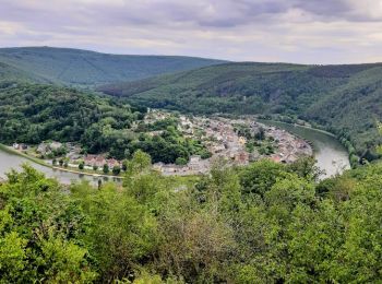 Tour Wandern Monthermé - AUTOUR DE MONTHERMÉ, la boucle de la Meuse - Photo