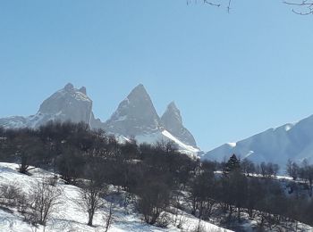 Tocht Sneeuwschoenen Albiez-Montrond - le chalmieu - le relais - Photo